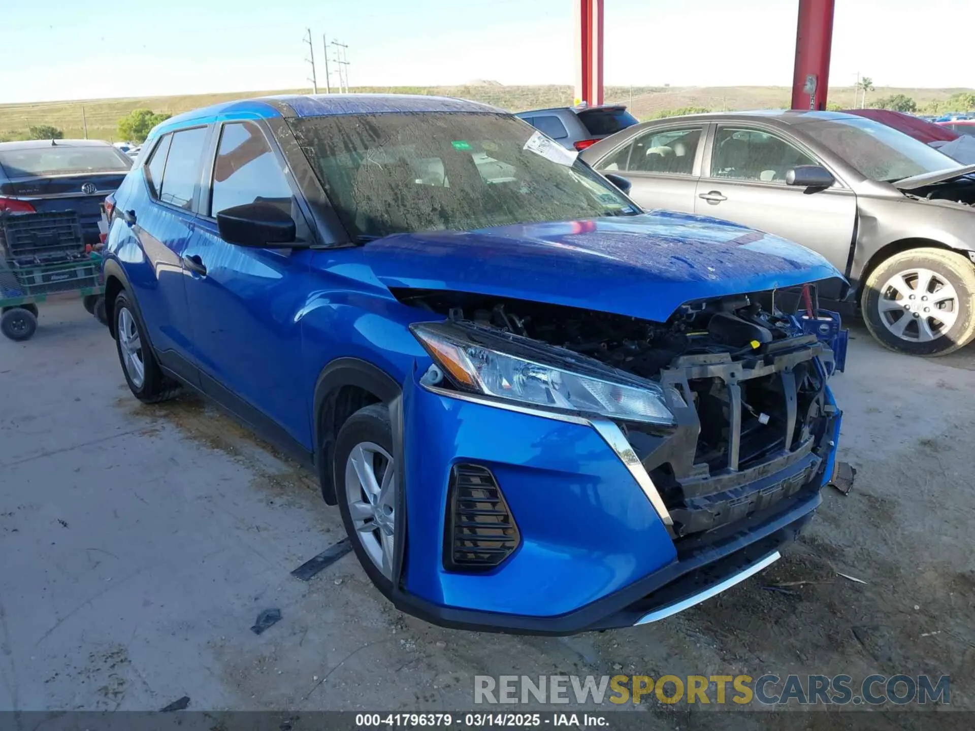 1 Photograph of a damaged car 3N1CP5BV4RL560010 NISSAN KICKS 2024