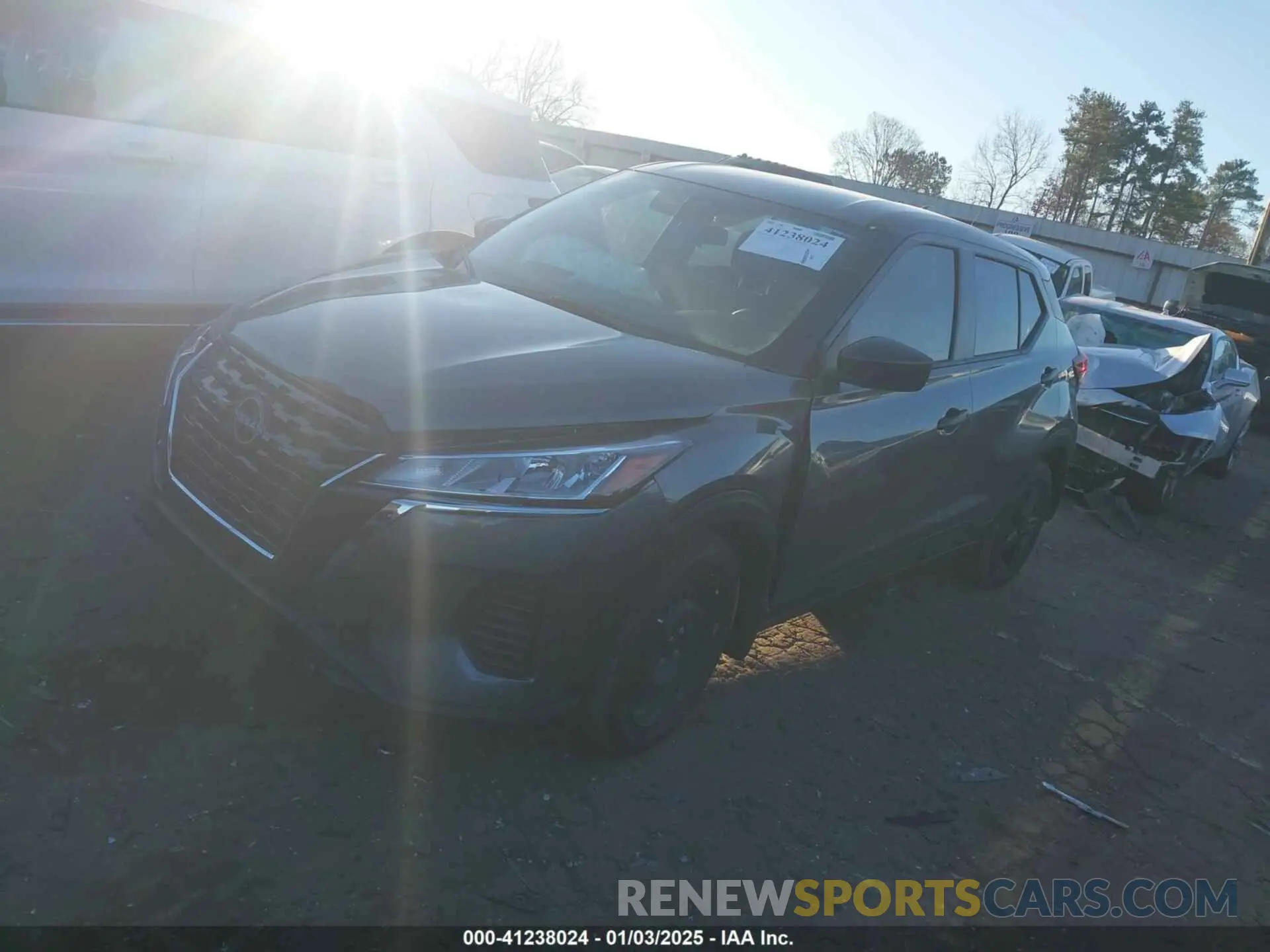2 Photograph of a damaged car 3N1CP5BV4RL567877 NISSAN KICKS 2024