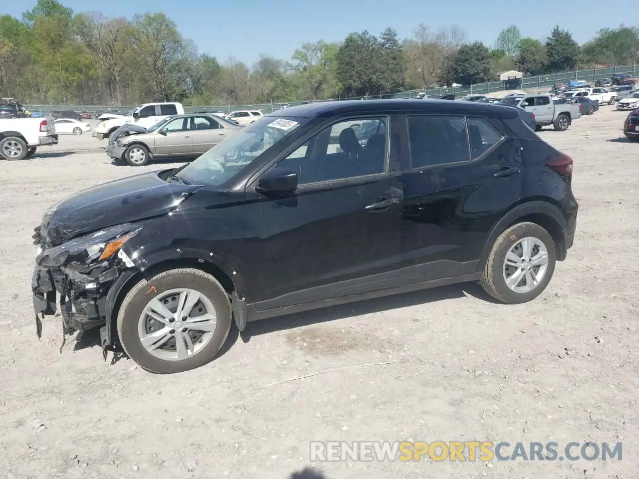 1 Photograph of a damaged car 3N1CP5BV4RL584114 NISSAN KICKS 2024