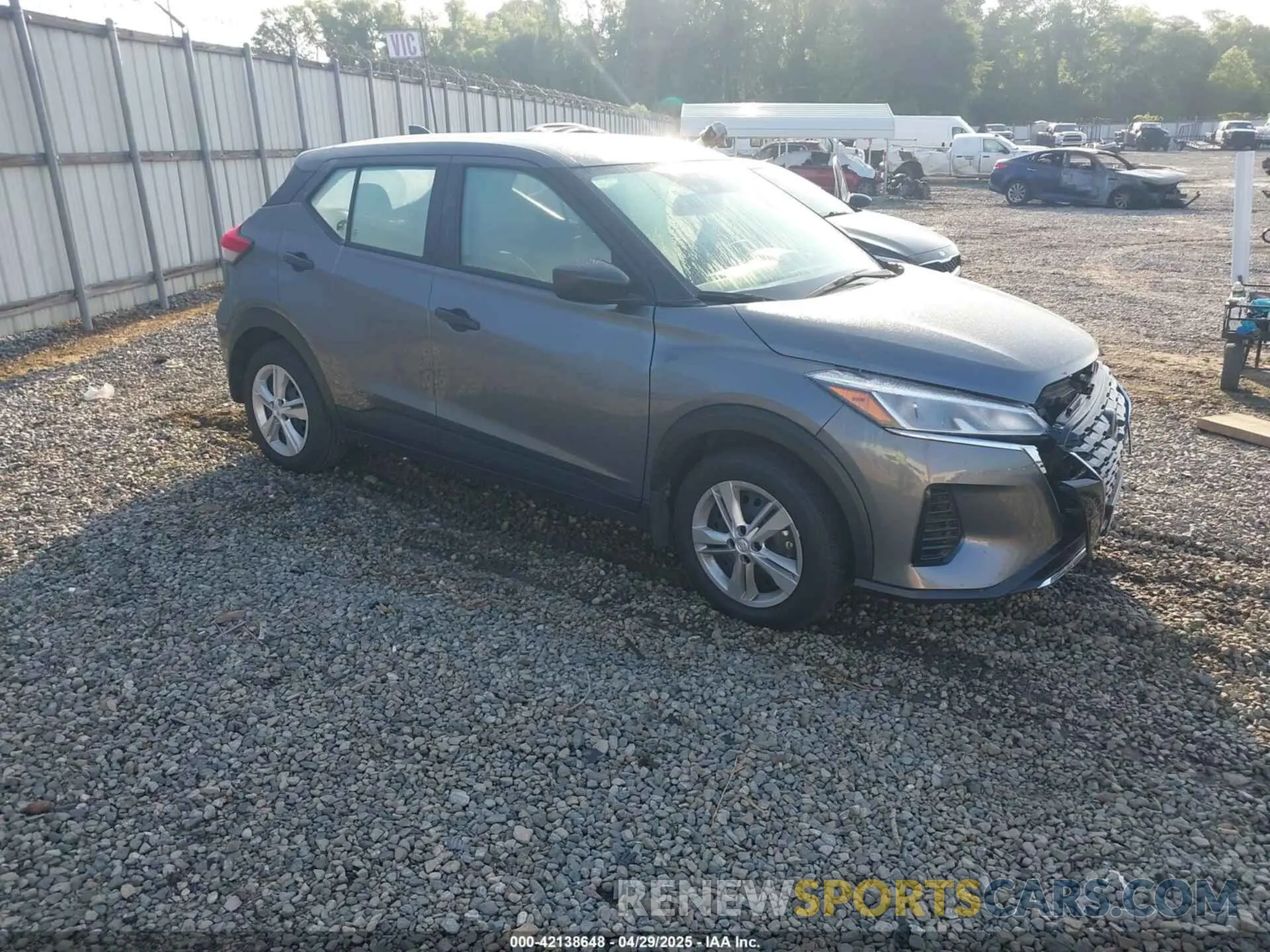 1 Photograph of a damaged car 3N1CP5BV4RL584579 NISSAN KICKS 2024