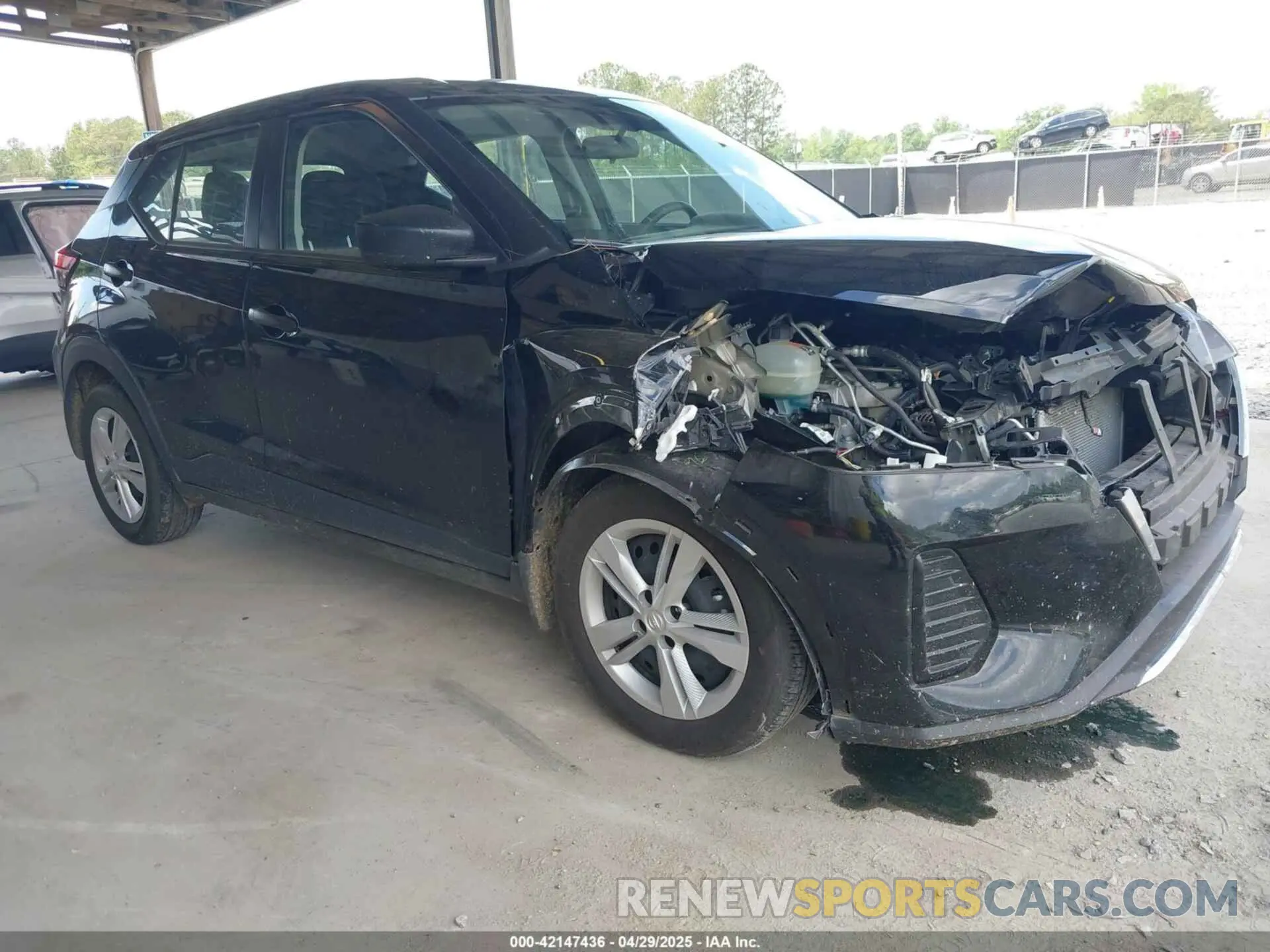 1 Photograph of a damaged car 3N1CP5BV5RL566222 NISSAN KICKS 2024