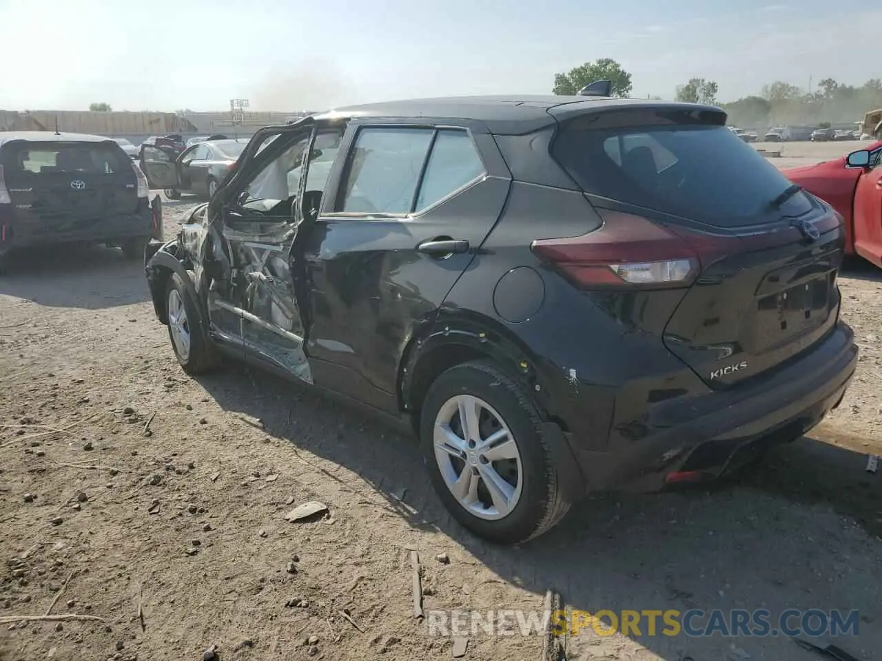 2 Photograph of a damaged car 3N1CP5BV5RL579200 NISSAN KICKS 2024