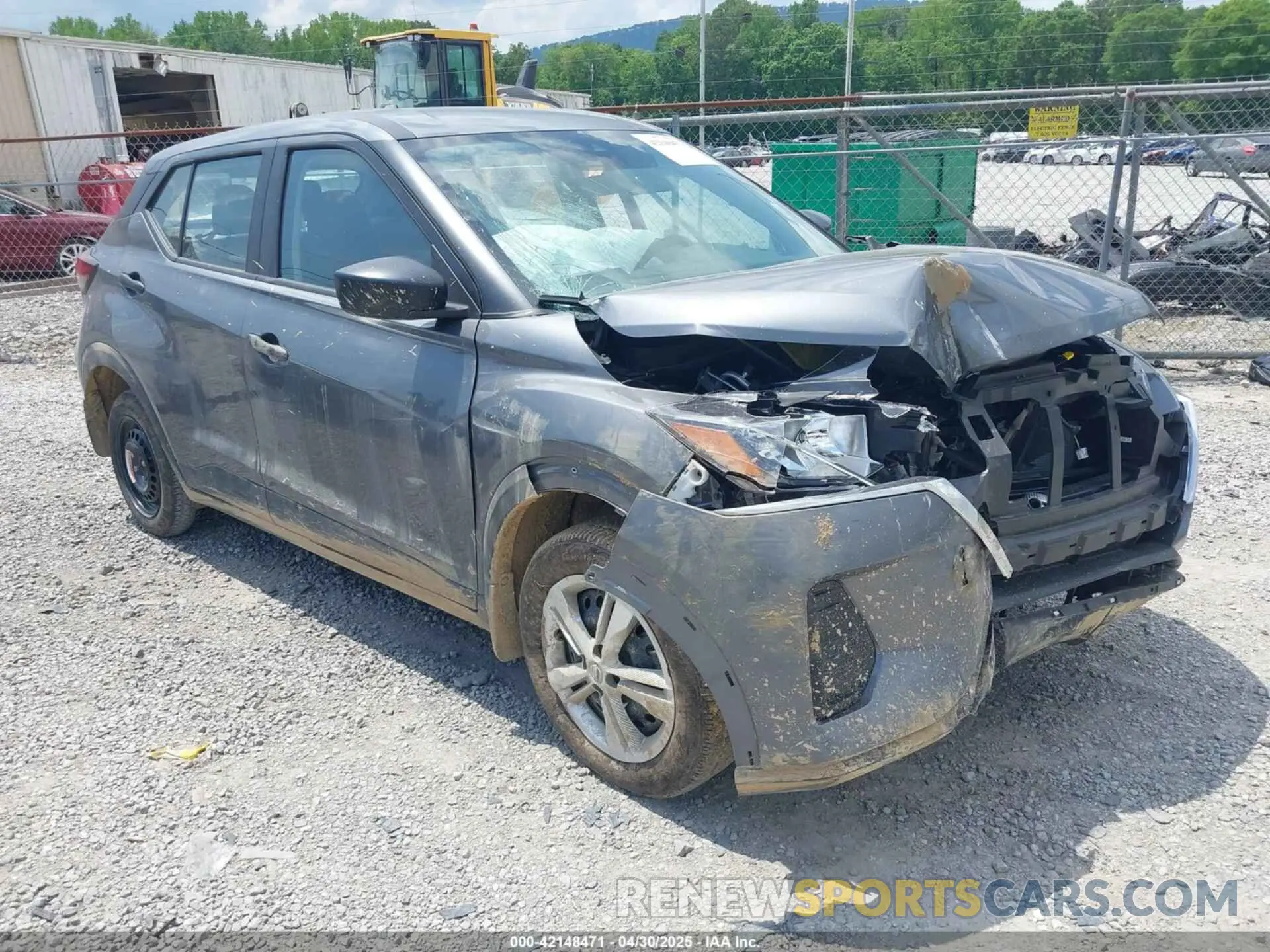 1 Photograph of a damaged car 3N1CP5BV5RL593534 NISSAN KICKS 2024
