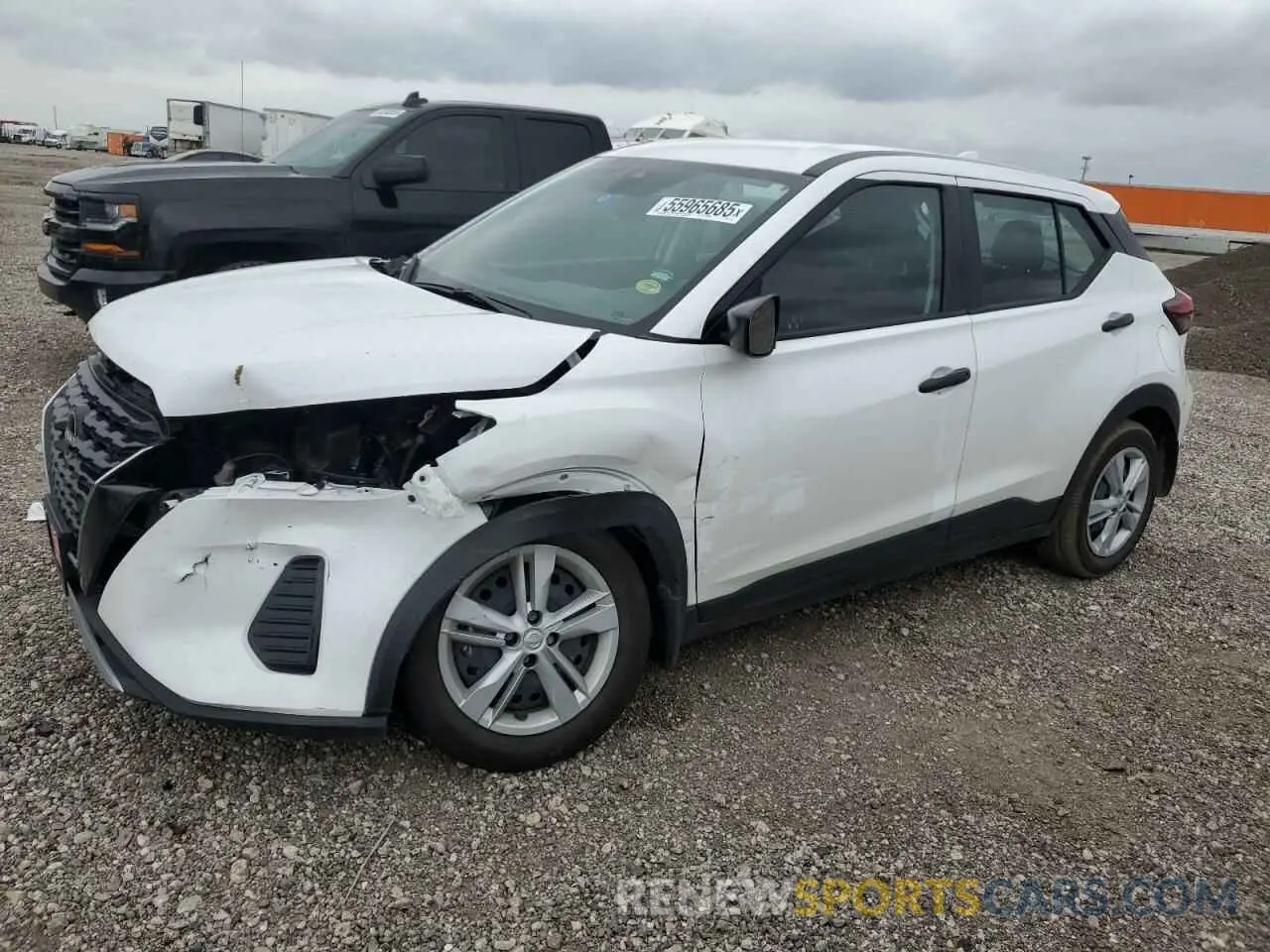 1 Photograph of a damaged car 3N1CP5BV6RL547176 NISSAN KICKS 2024