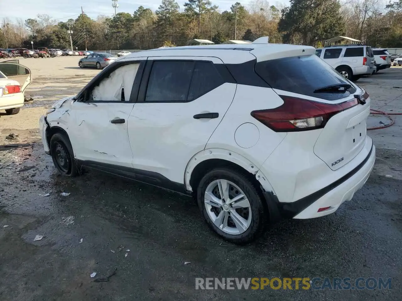 2 Photograph of a damaged car 3N1CP5BV6RL552121 NISSAN KICKS 2024