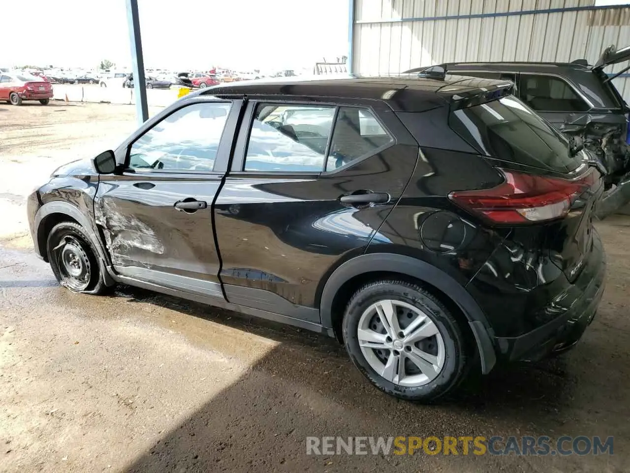 2 Photograph of a damaged car 3N1CP5BV6RL555715 NISSAN KICKS 2024