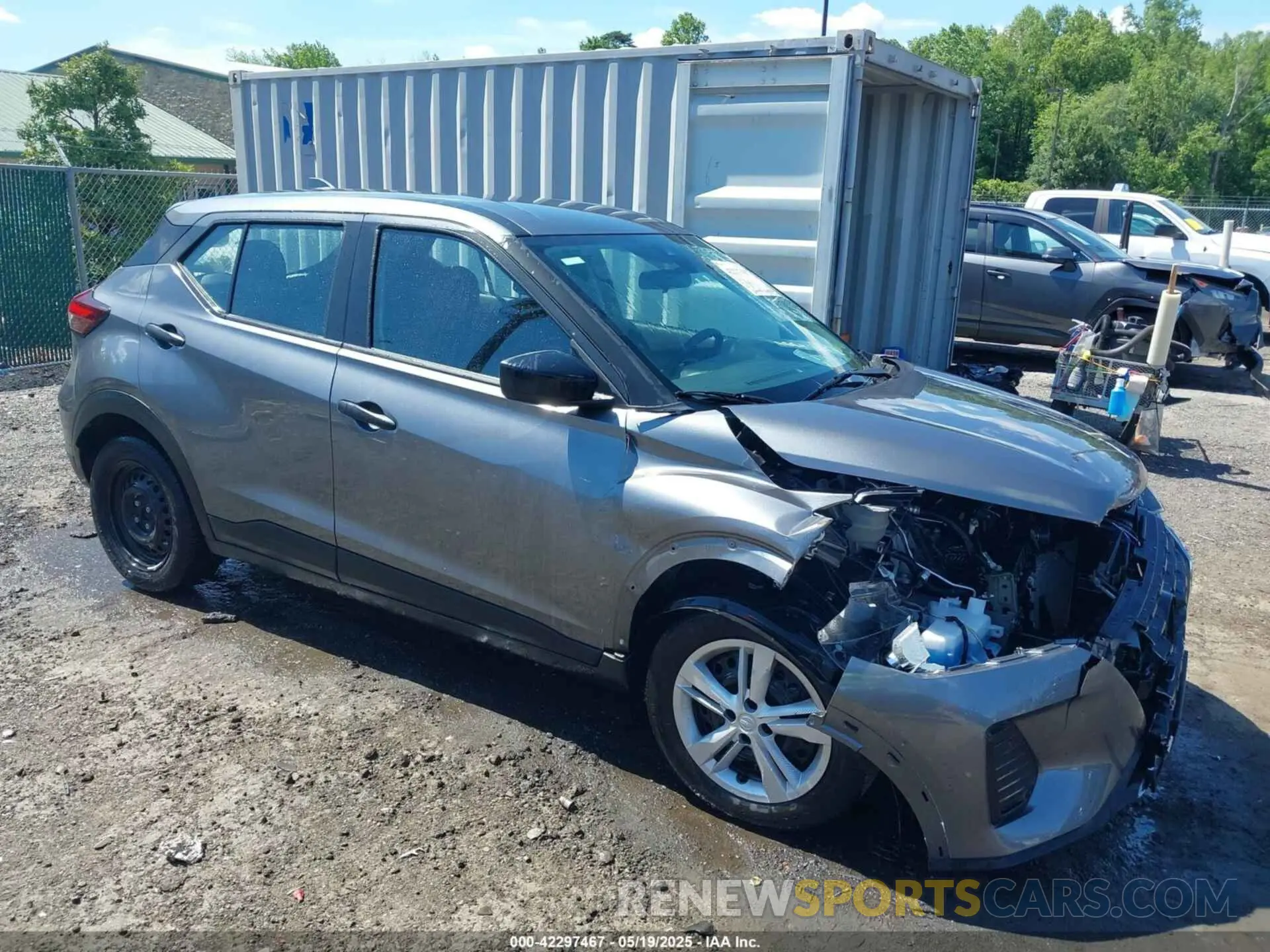 1 Photograph of a damaged car 3N1CP5BV7RL495539 NISSAN KICKS 2024