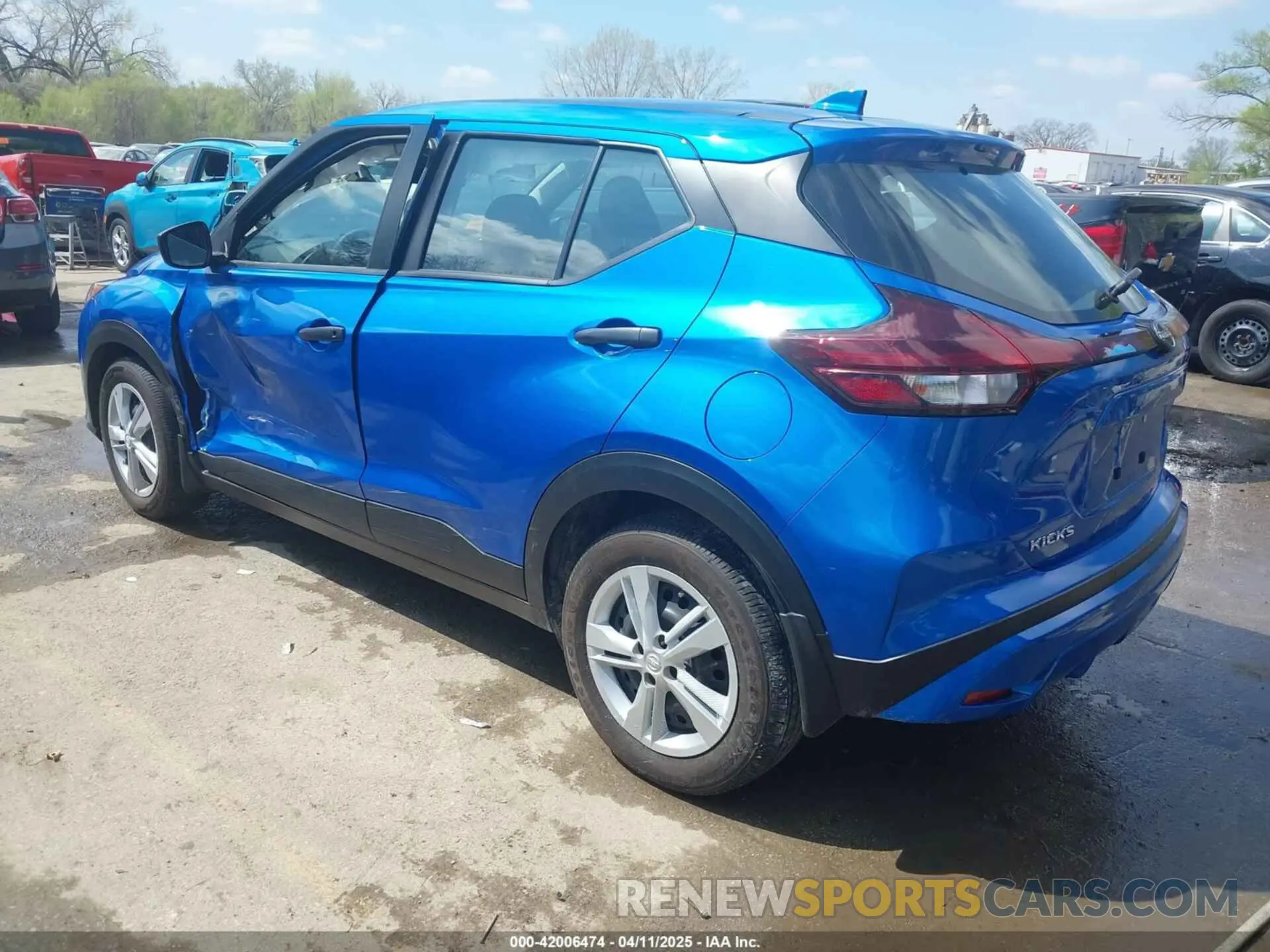 3 Photograph of a damaged car 3N1CP5BV7RL496822 NISSAN KICKS 2024