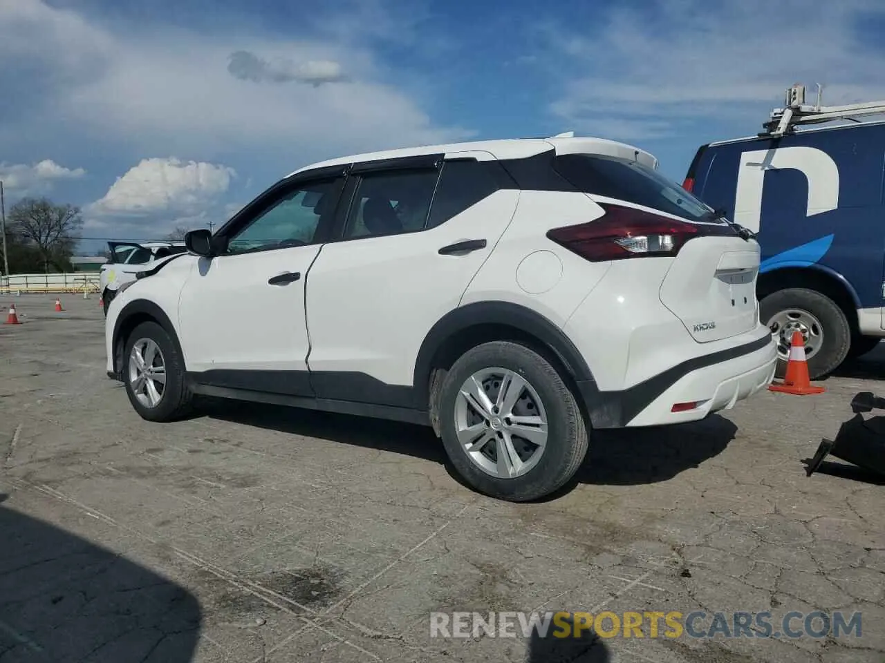 2 Photograph of a damaged car 3N1CP5BV7RL513523 NISSAN KICKS 2024