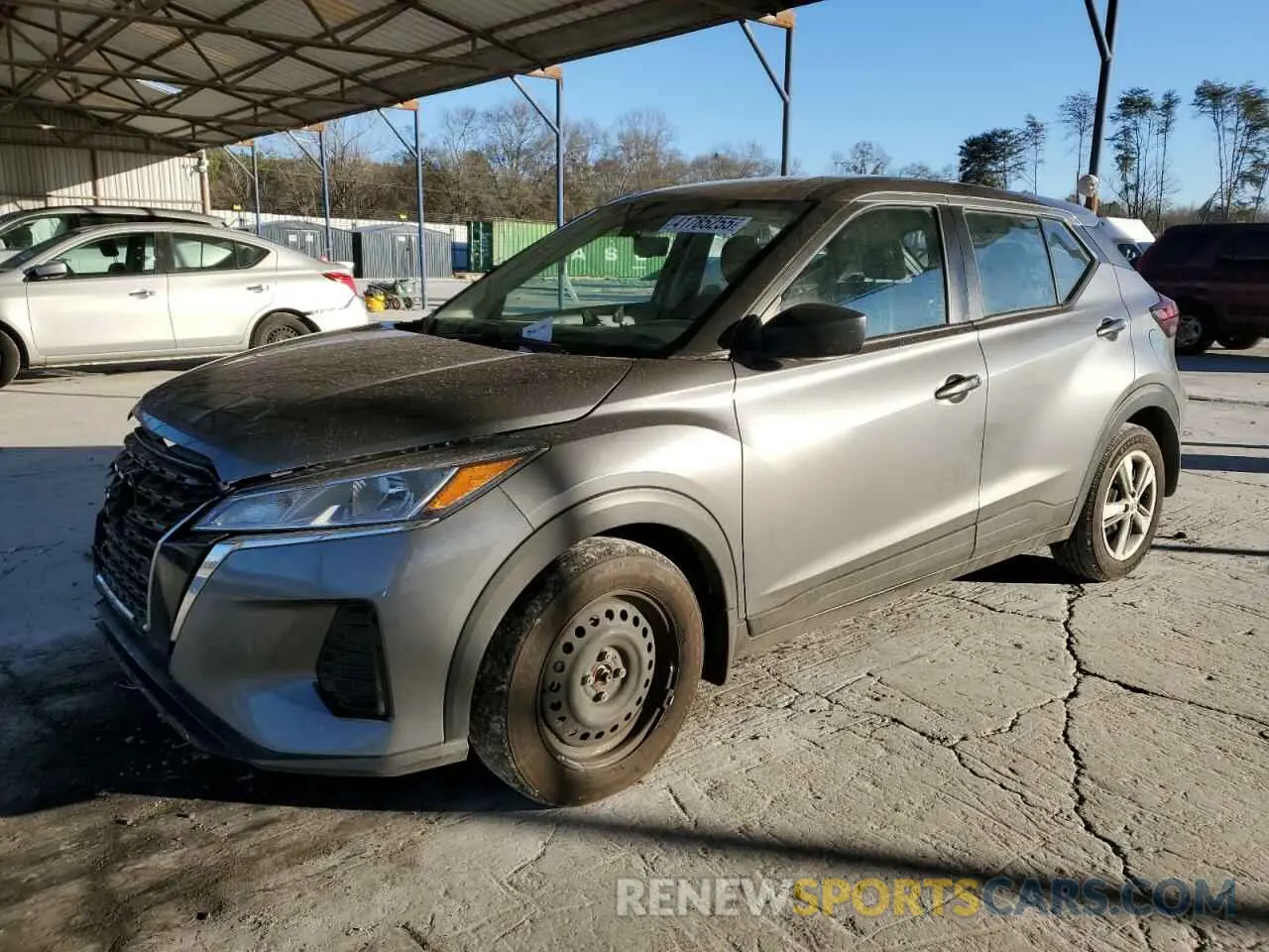 1 Photograph of a damaged car 3N1CP5BV7RL516714 NISSAN KICKS 2024