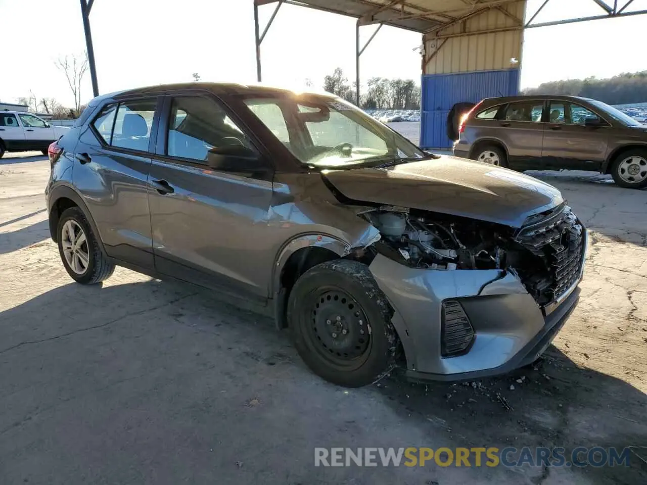 4 Photograph of a damaged car 3N1CP5BV7RL516714 NISSAN KICKS 2024