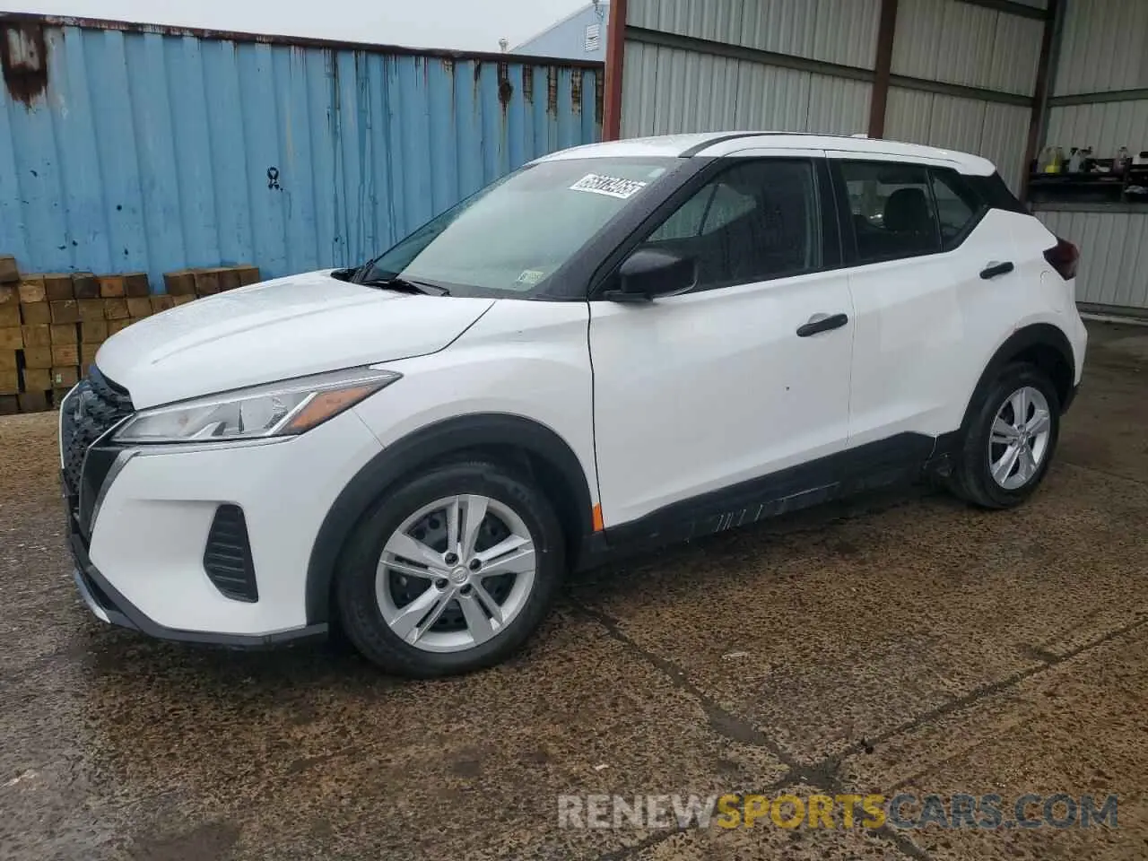 1 Photograph of a damaged car 3N1CP5BV7RL526966 NISSAN KICKS 2024