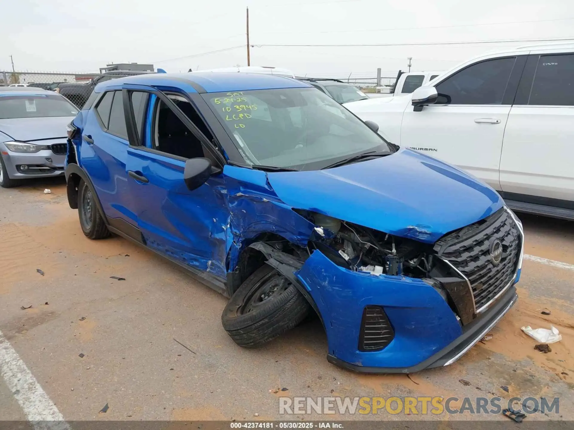 1 Photograph of a damaged car 3N1CP5BV7RL561491 NISSAN KICKS 2024