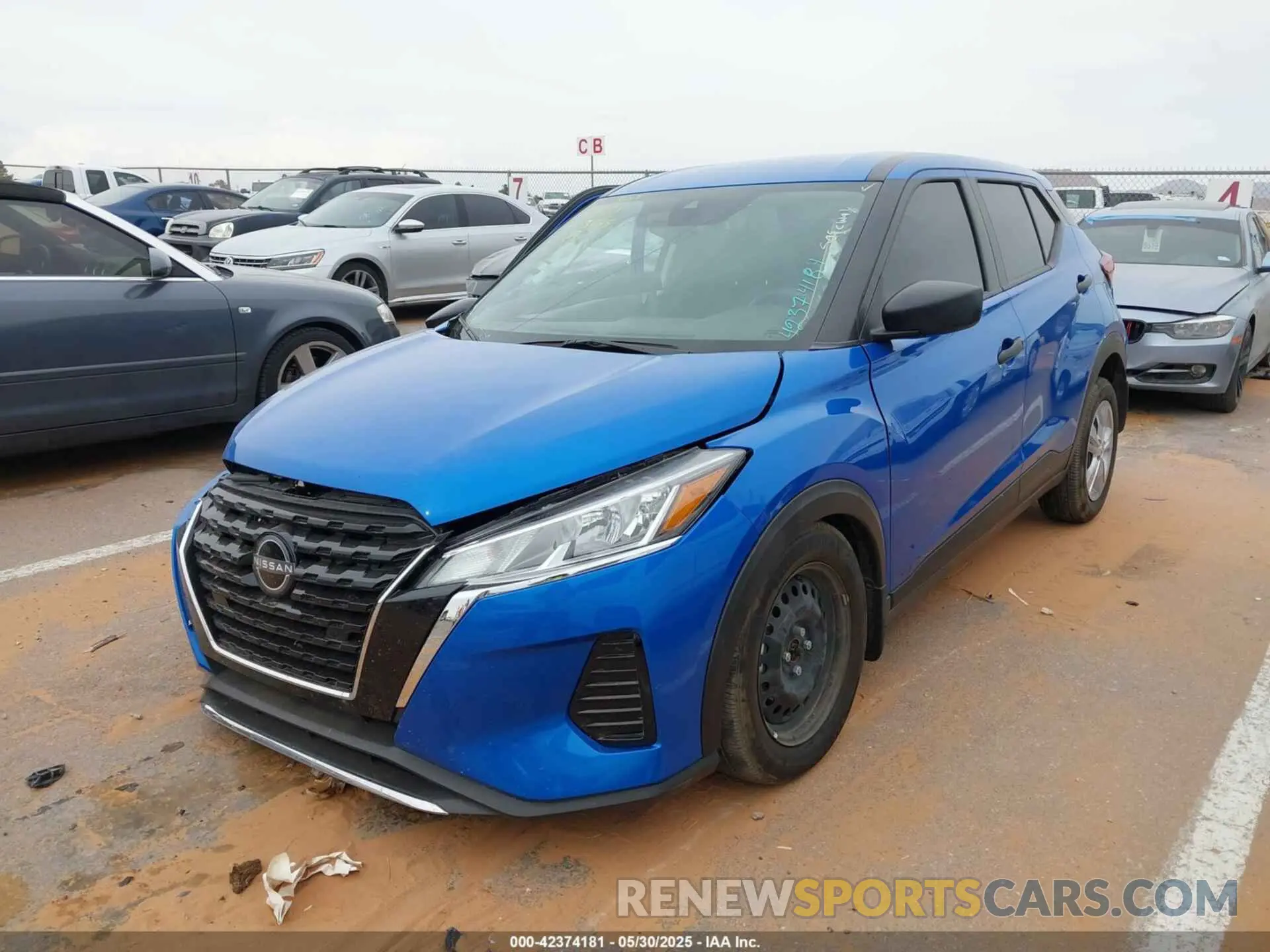 2 Photograph of a damaged car 3N1CP5BV7RL561491 NISSAN KICKS 2024