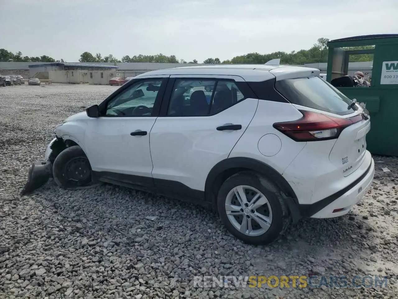 2 Photograph of a damaged car 3N1CP5BV7RL582650 NISSAN KICKS 2024