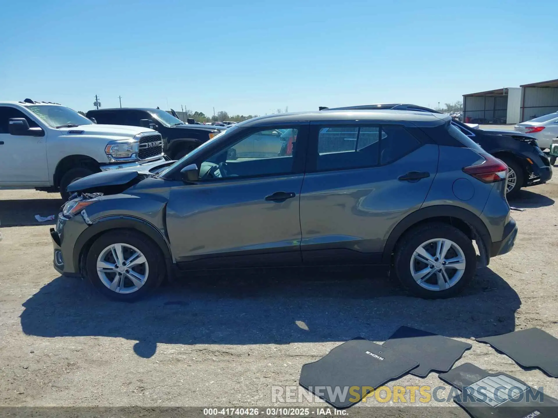 14 Photograph of a damaged car 3N1CP5BV7RL593700 NISSAN KICKS 2024