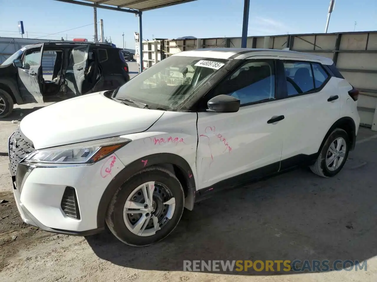 1 Photograph of a damaged car 3N1CP5BV7RL594409 NISSAN KICKS 2024