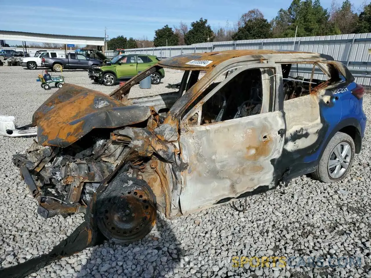 1 Photograph of a damaged car 3N1CP5BV8RL484131 NISSAN KICKS 2024