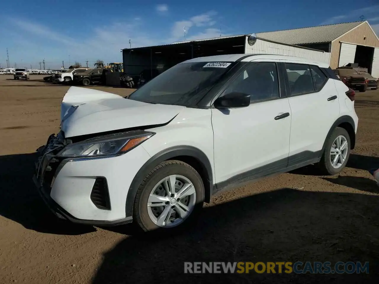 1 Photograph of a damaged car 3N1CP5BV8RL504104 NISSAN KICKS 2024