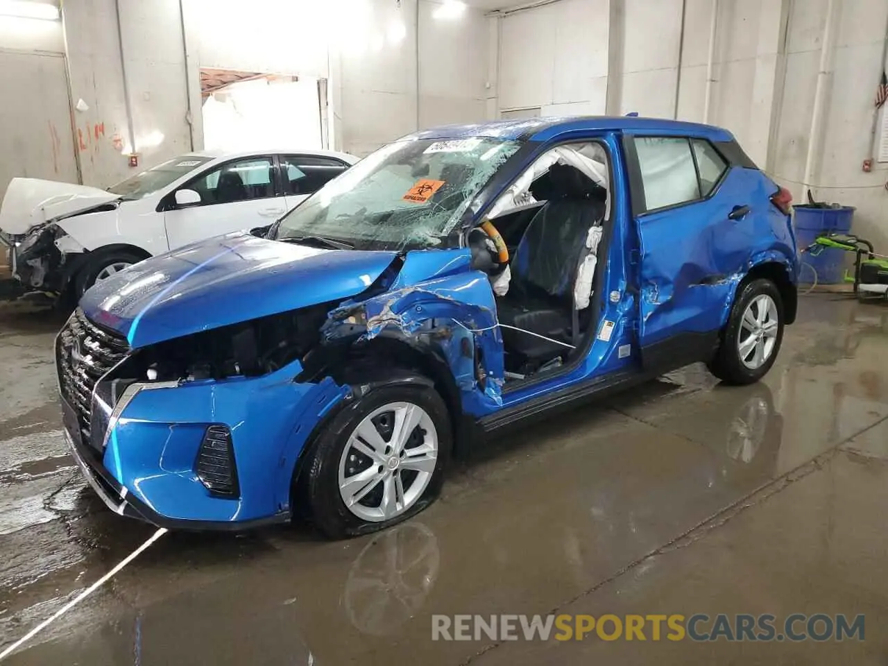 1 Photograph of a damaged car 3N1CP5BV8RL520237 NISSAN KICKS 2024