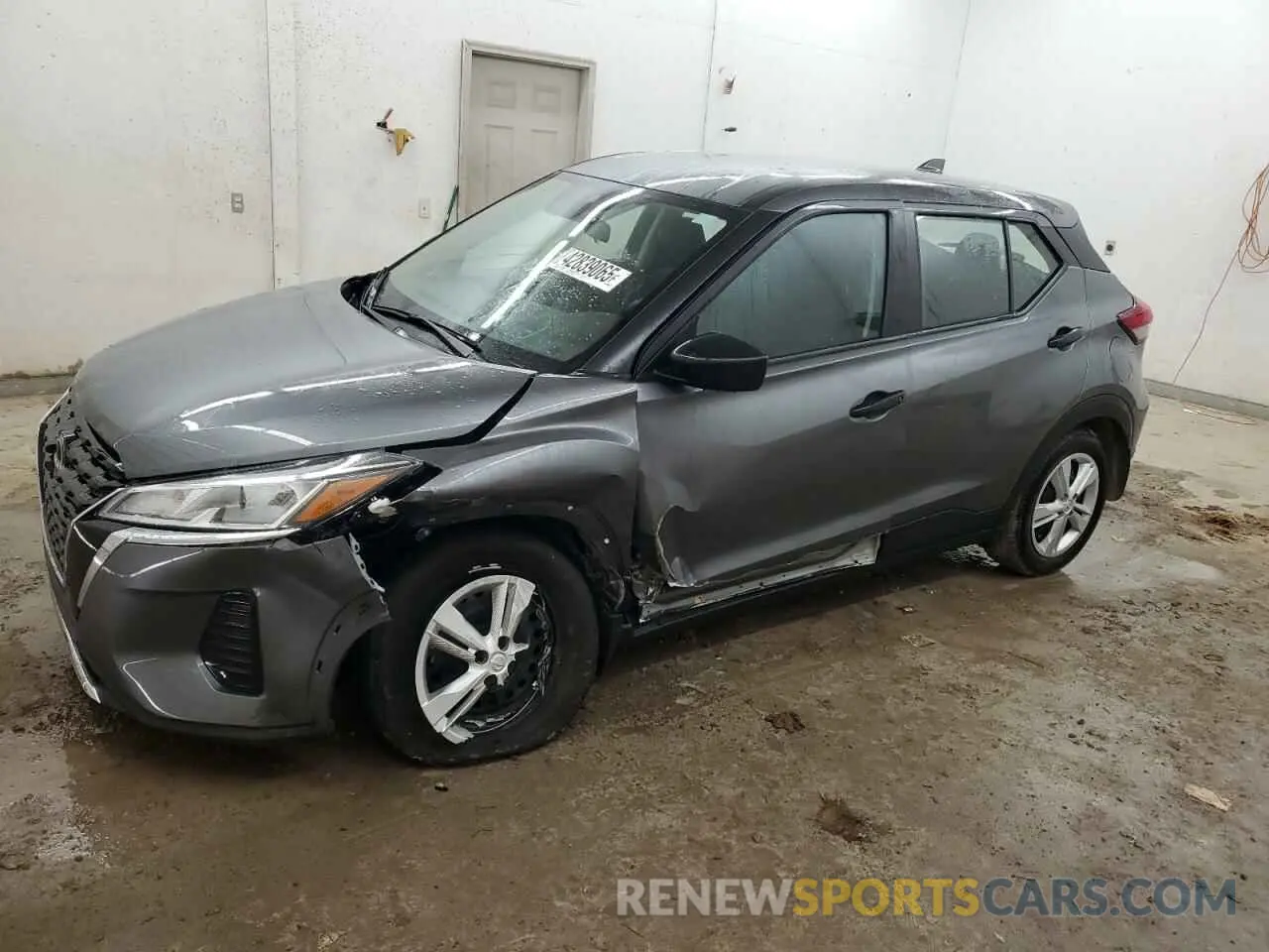 1 Photograph of a damaged car 3N1CP5BV8RL542027 NISSAN KICKS 2024