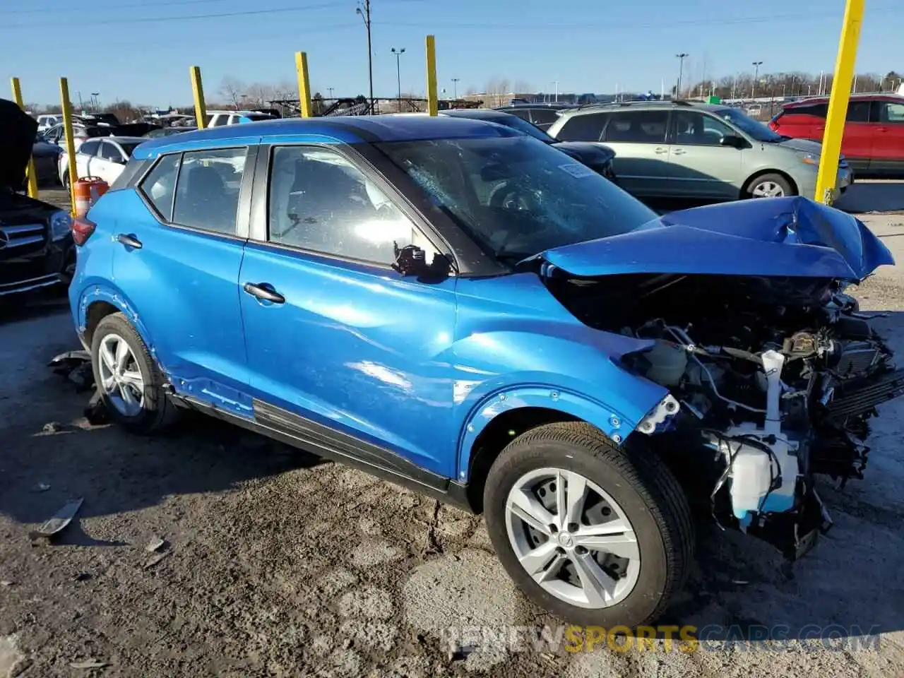 4 Photograph of a damaged car 3N1CP5BV8RL548071 NISSAN KICKS 2024