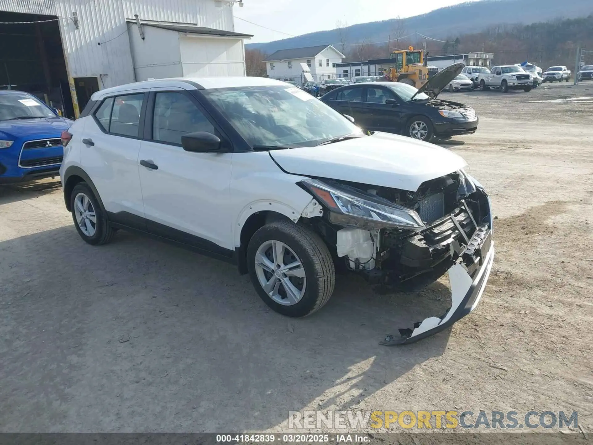 1 Photograph of a damaged car 3N1CP5BV8RL552248 NISSAN KICKS 2024