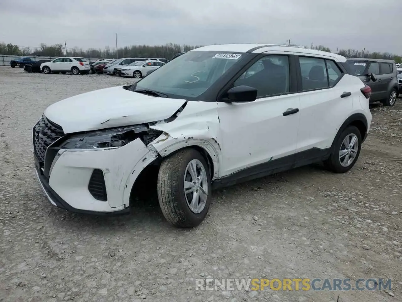 1 Photograph of a damaged car 3N1CP5BV8RL561516 NISSAN KICKS 2024