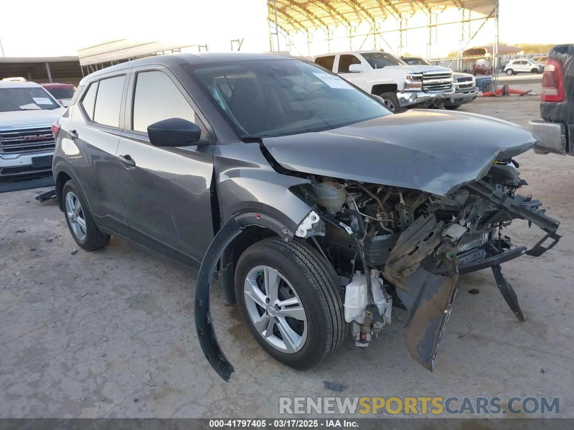1 Photograph of a damaged car 3N1CP5BV8RL594399 NISSAN KICKS 2024