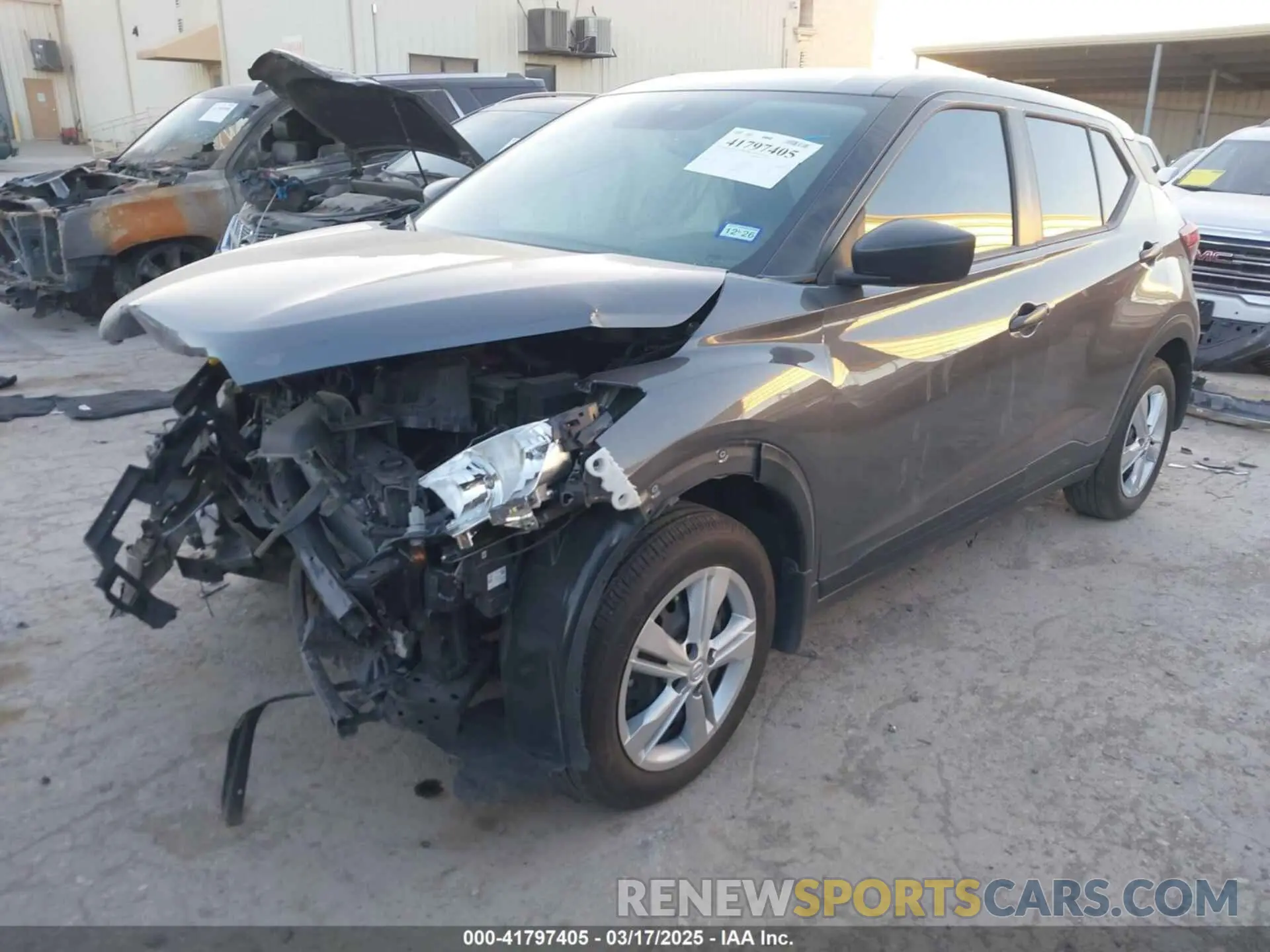 2 Photograph of a damaged car 3N1CP5BV8RL594399 NISSAN KICKS 2024