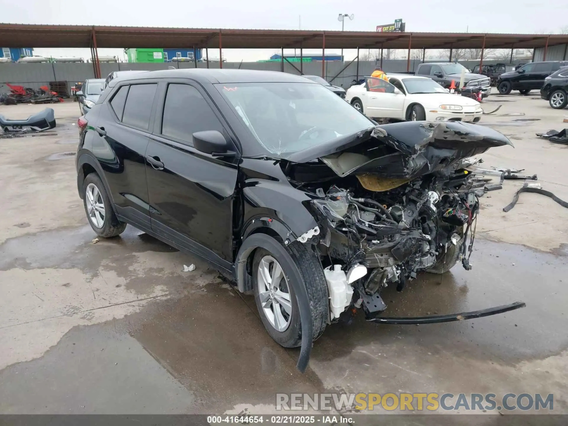 1 Photograph of a damaged car 3N1CP5BV9RL477611 NISSAN KICKS 2024