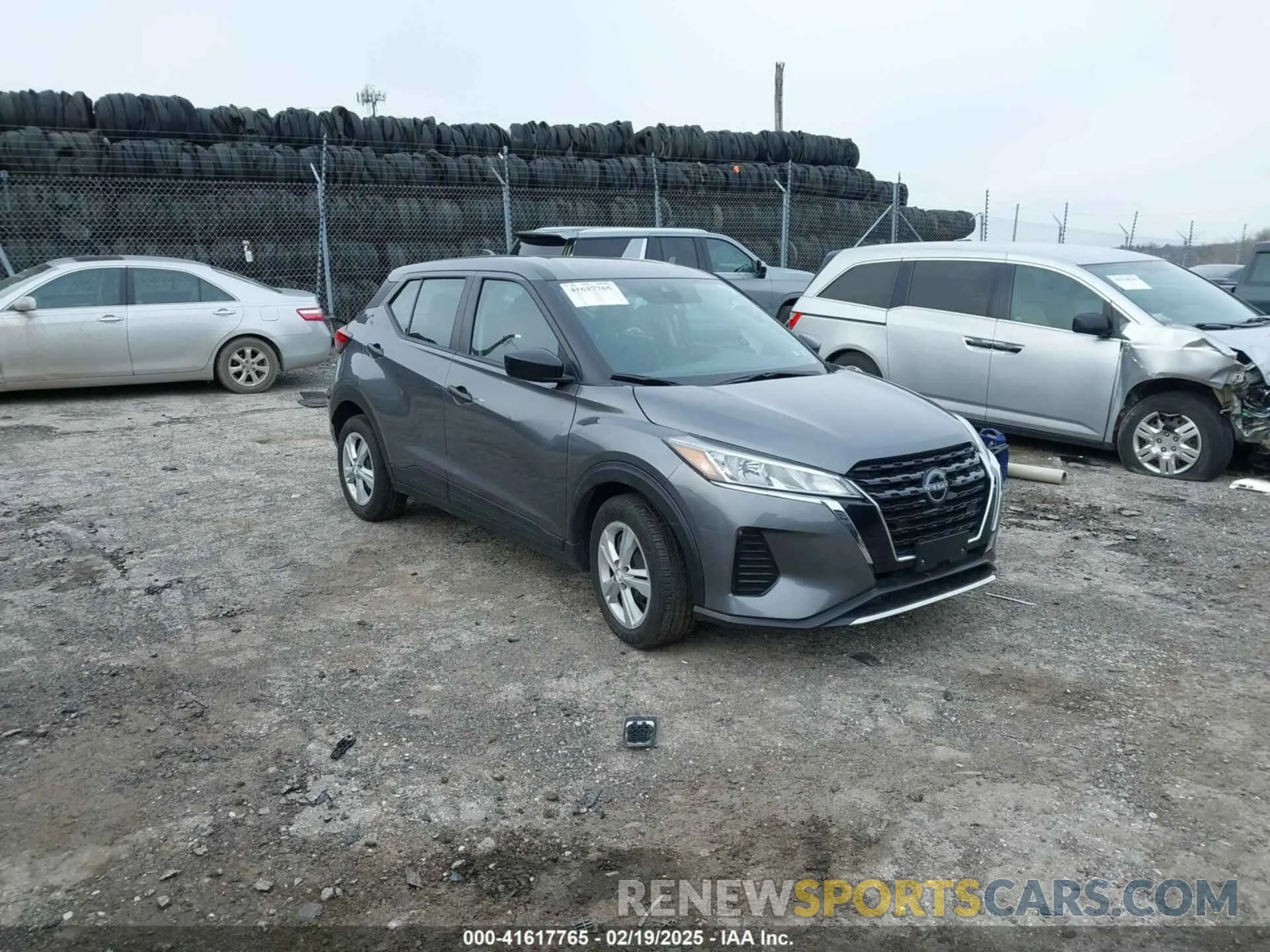 1 Photograph of a damaged car 3N1CP5BV9RL491511 NISSAN KICKS 2024