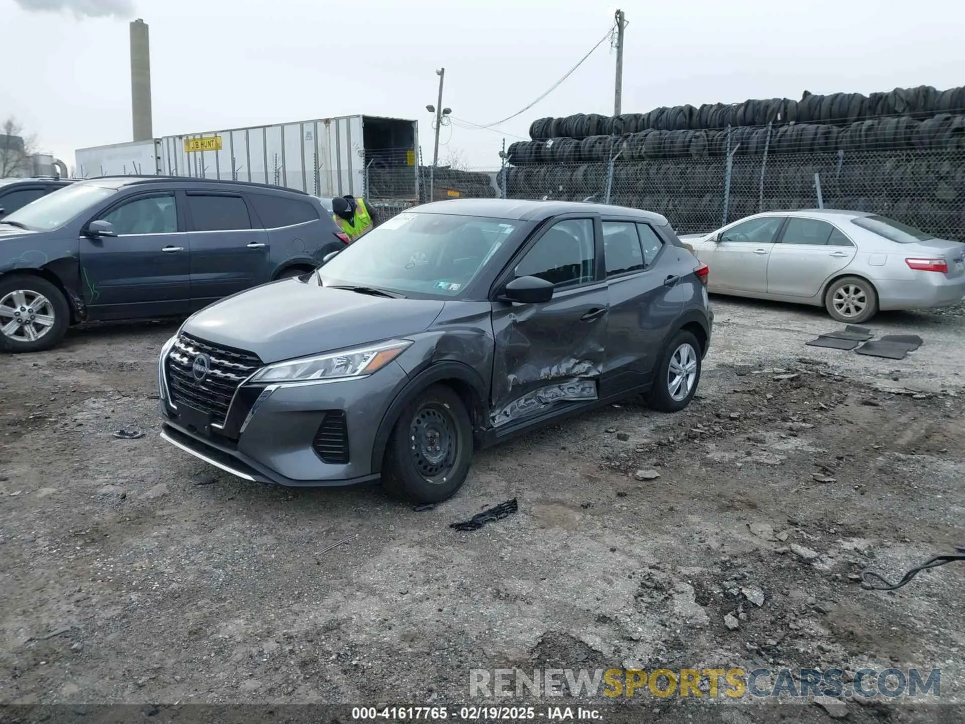 2 Photograph of a damaged car 3N1CP5BV9RL491511 NISSAN KICKS 2024