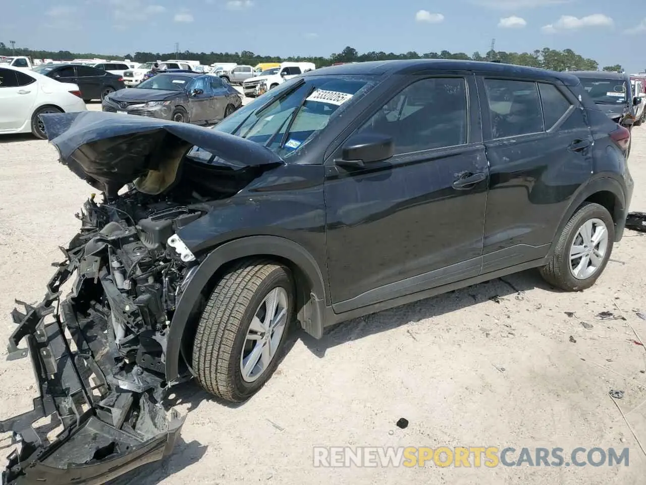 1 Photograph of a damaged car 3N1CP5BV9RL500157 NISSAN KICKS 2024