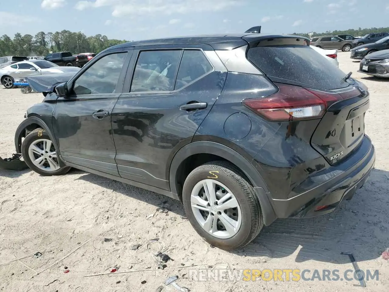 2 Photograph of a damaged car 3N1CP5BV9RL500157 NISSAN KICKS 2024