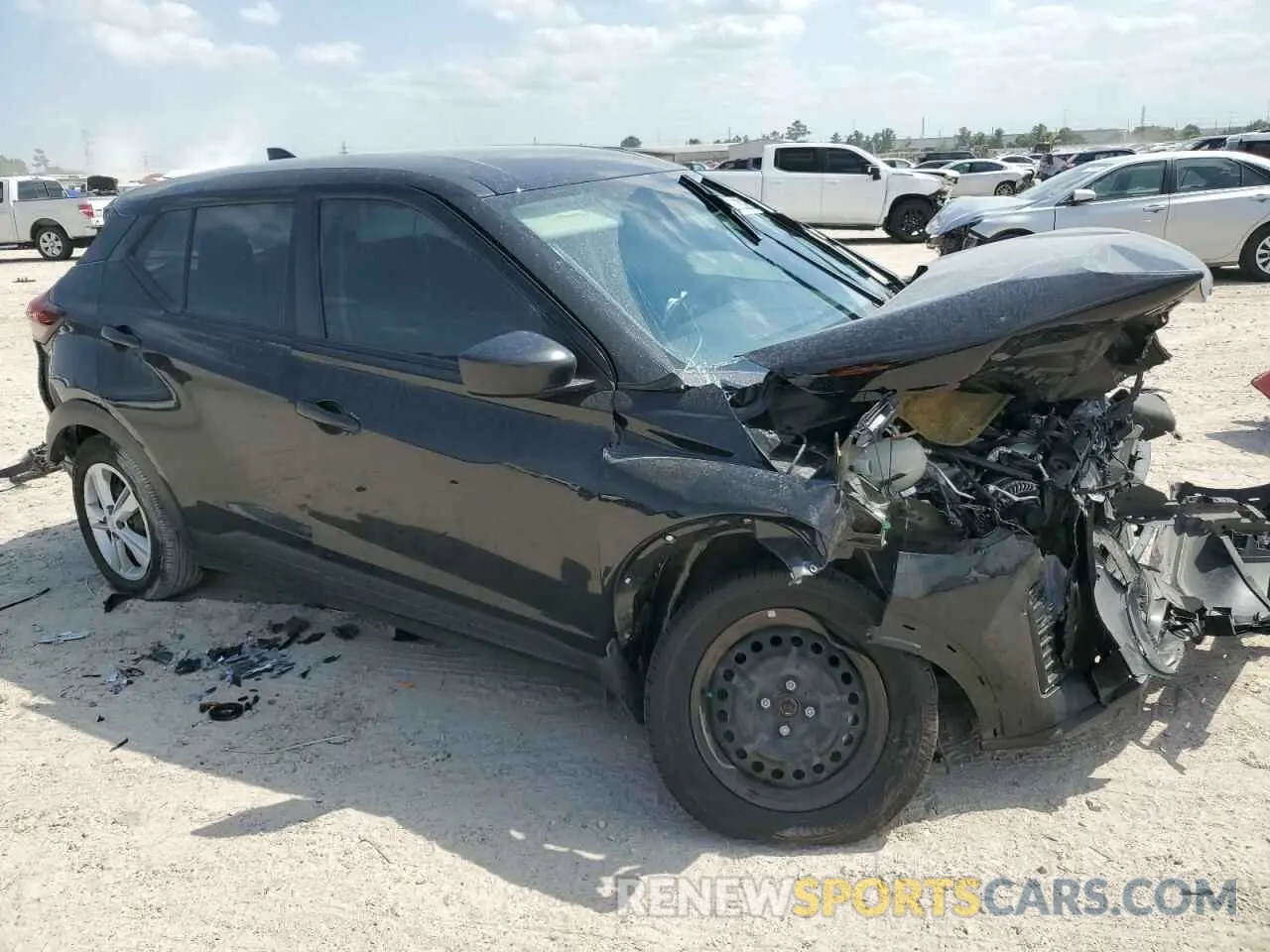 4 Photograph of a damaged car 3N1CP5BV9RL500157 NISSAN KICKS 2024