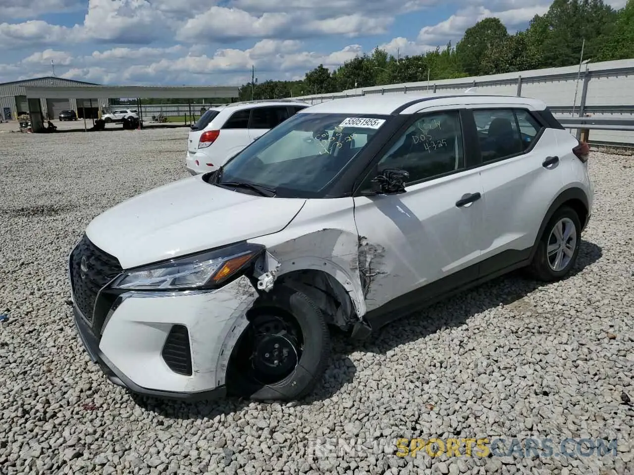 1 Photograph of a damaged car 3N1CP5BV9RL505875 NISSAN KICKS 2024