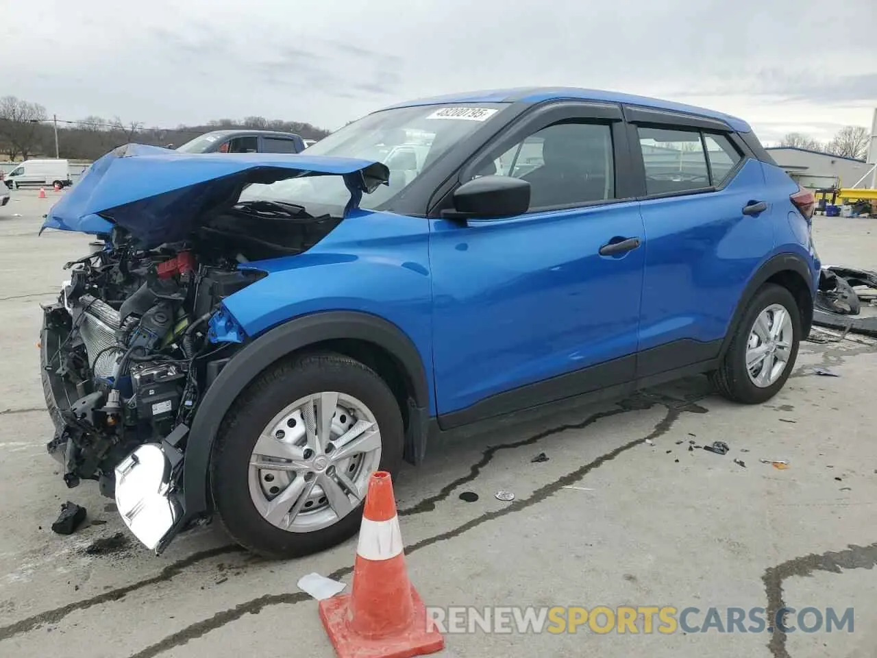 1 Photograph of a damaged car 3N1CP5BV9RL519842 NISSAN KICKS 2024