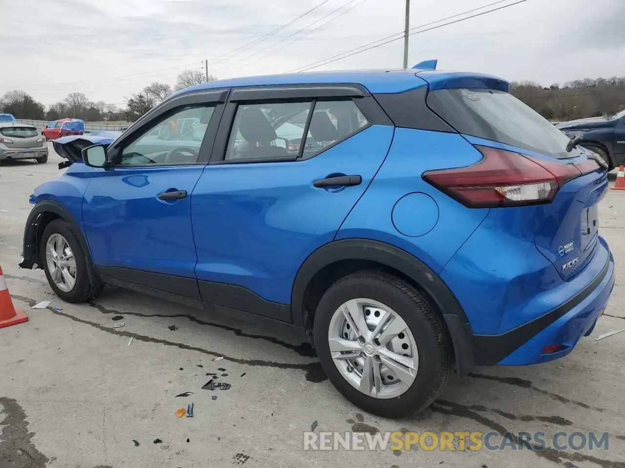 2 Photograph of a damaged car 3N1CP5BV9RL519842 NISSAN KICKS 2024