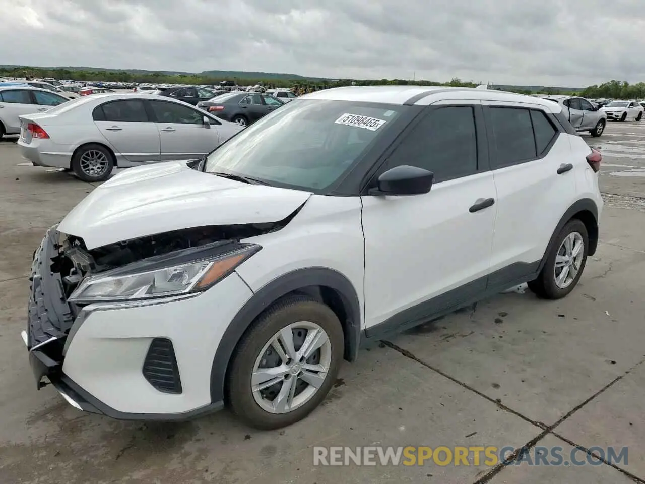 1 Photograph of a damaged car 3N1CP5BV9RL522109 NISSAN KICKS 2024