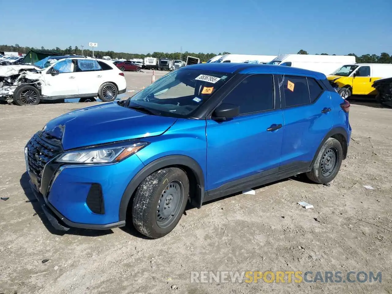 1 Photograph of a damaged car 3N1CP5BV9RL580804 NISSAN KICKS 2024