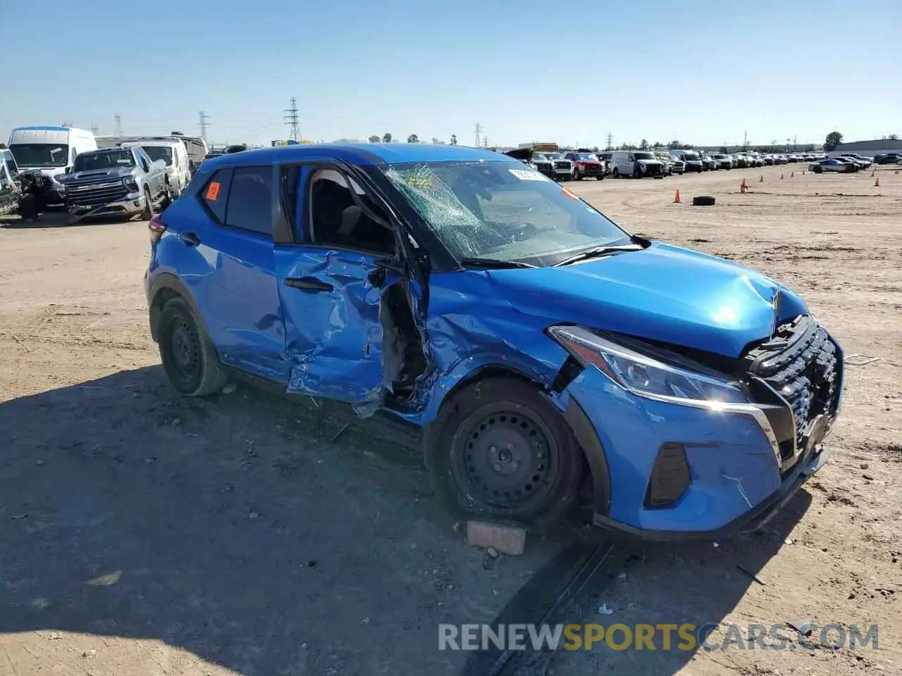 4 Photograph of a damaged car 3N1CP5BV9RL580804 NISSAN KICKS 2024