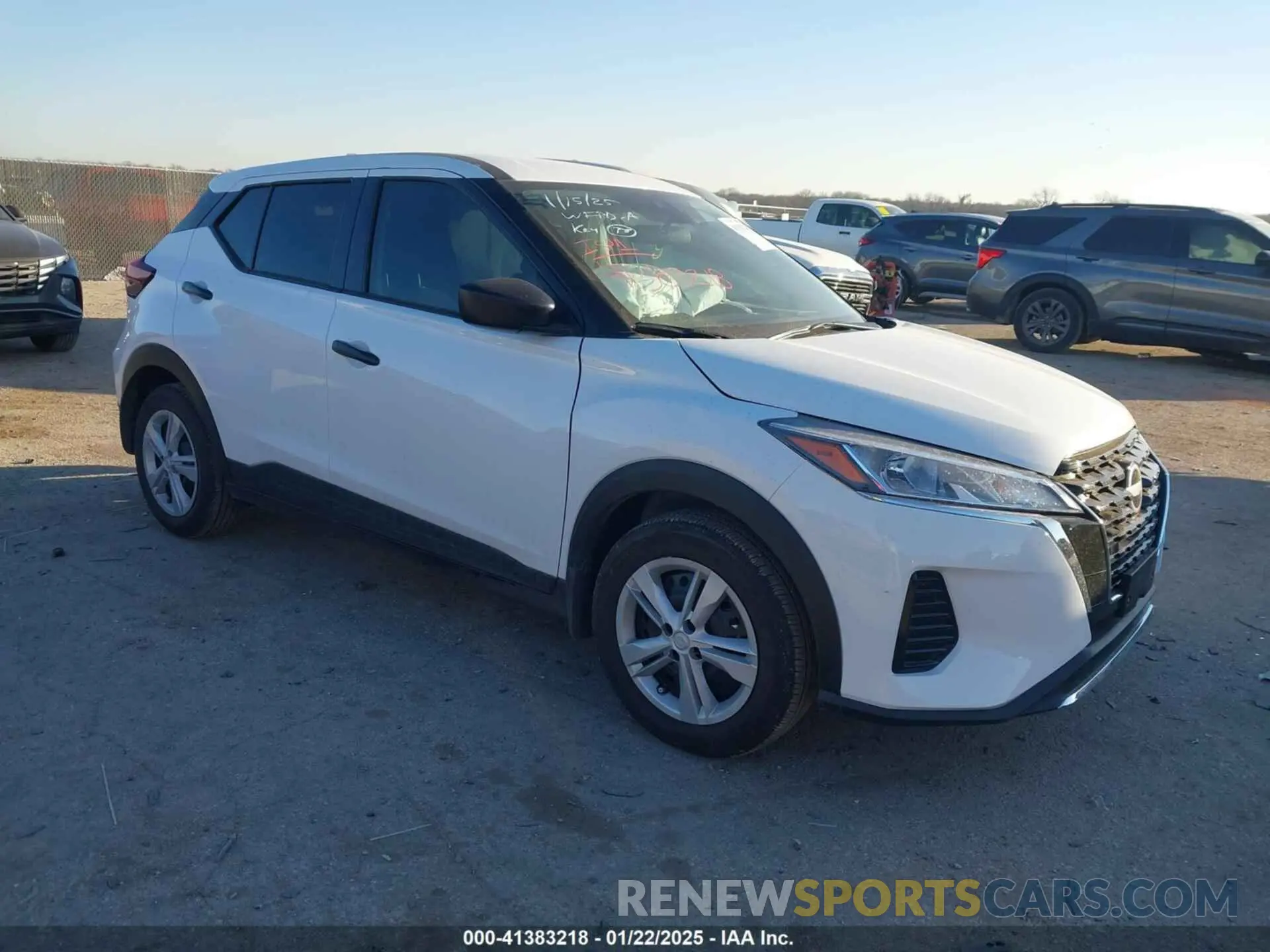 1 Photograph of a damaged car 3N1CP5BV9RL592080 NISSAN KICKS 2024