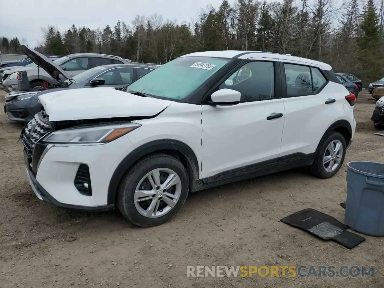 1 Photograph of a damaged car 3N1CP5BVXRL482333 NISSAN KICKS 2024
