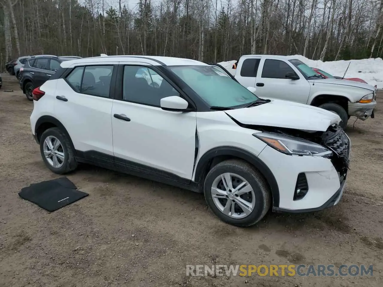 4 Photograph of a damaged car 3N1CP5BVXRL482333 NISSAN KICKS 2024
