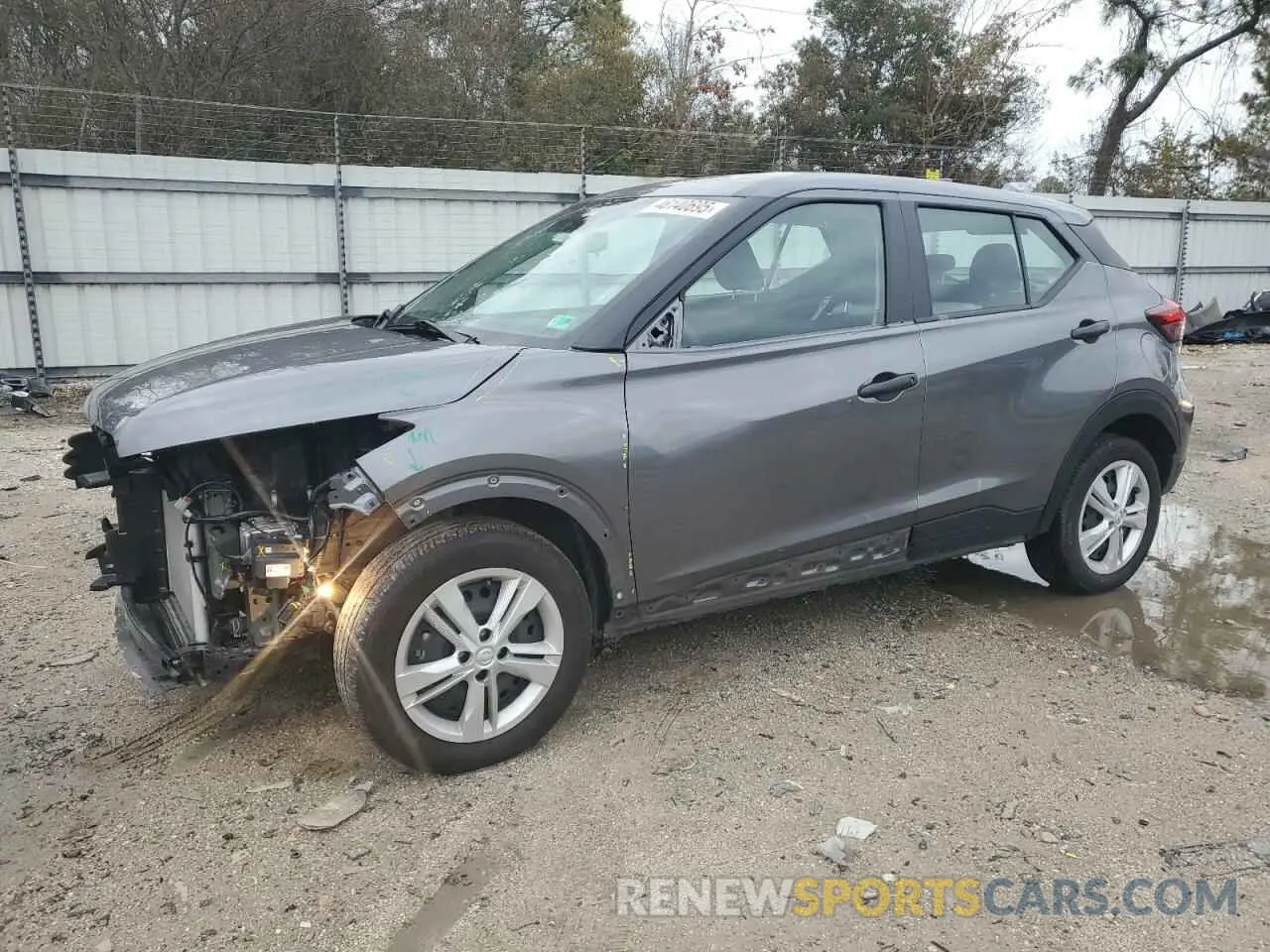 1 Photograph of a damaged car 3N1CP5BVXRL490884 NISSAN KICKS 2024