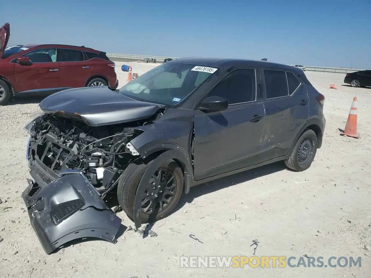 1 Photograph of a damaged car 3N1CP5BVXRL552798 NISSAN KICKS 2024