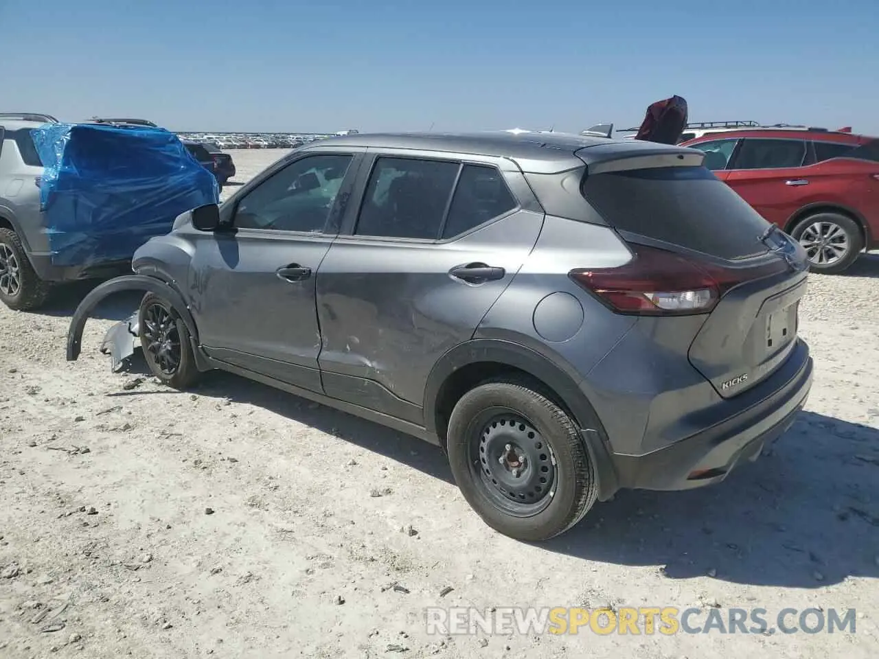 2 Photograph of a damaged car 3N1CP5BVXRL552798 NISSAN KICKS 2024