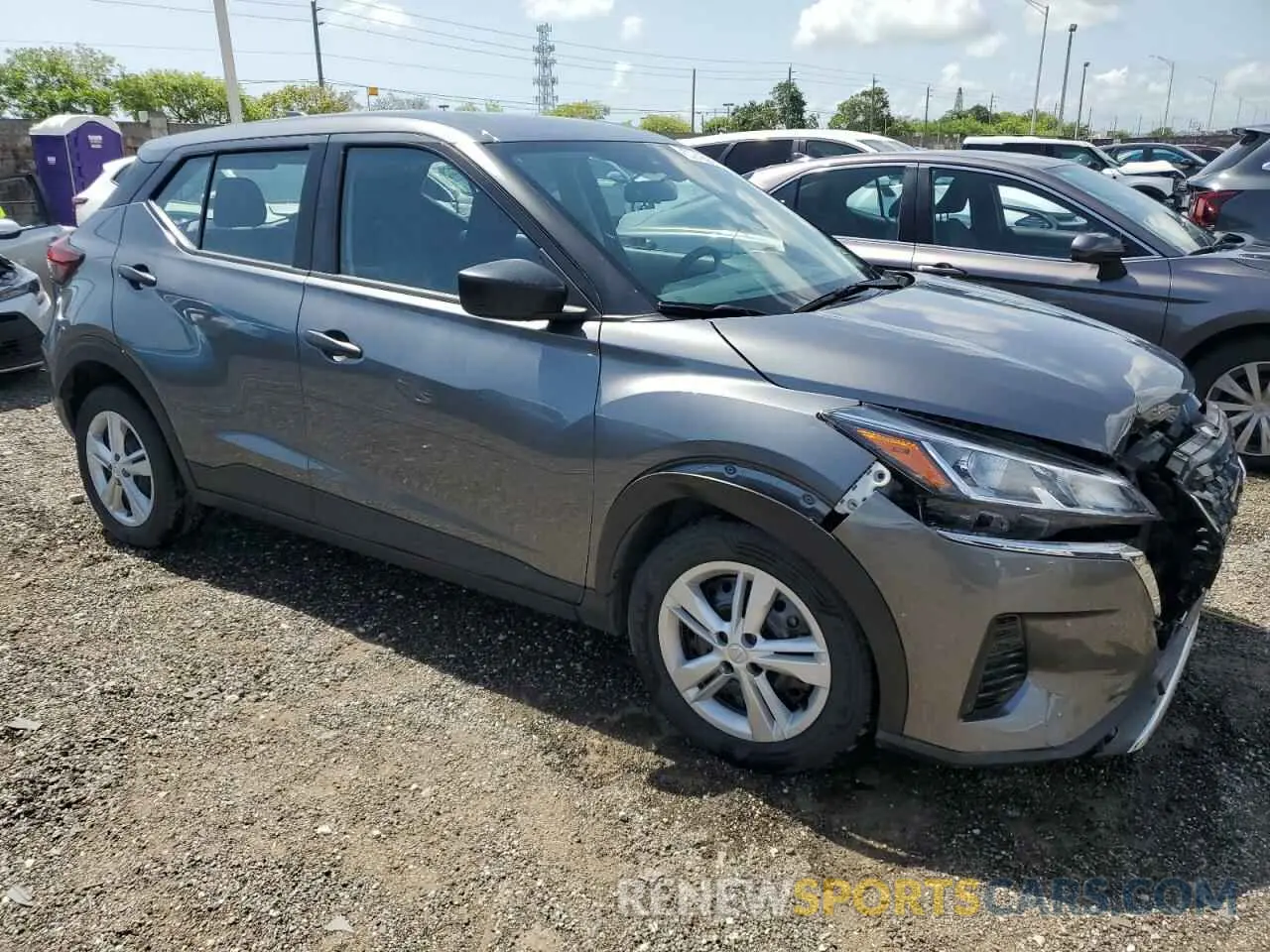 4 Photograph of a damaged car 3N1CP5BVXRL558990 NISSAN KICKS 2024