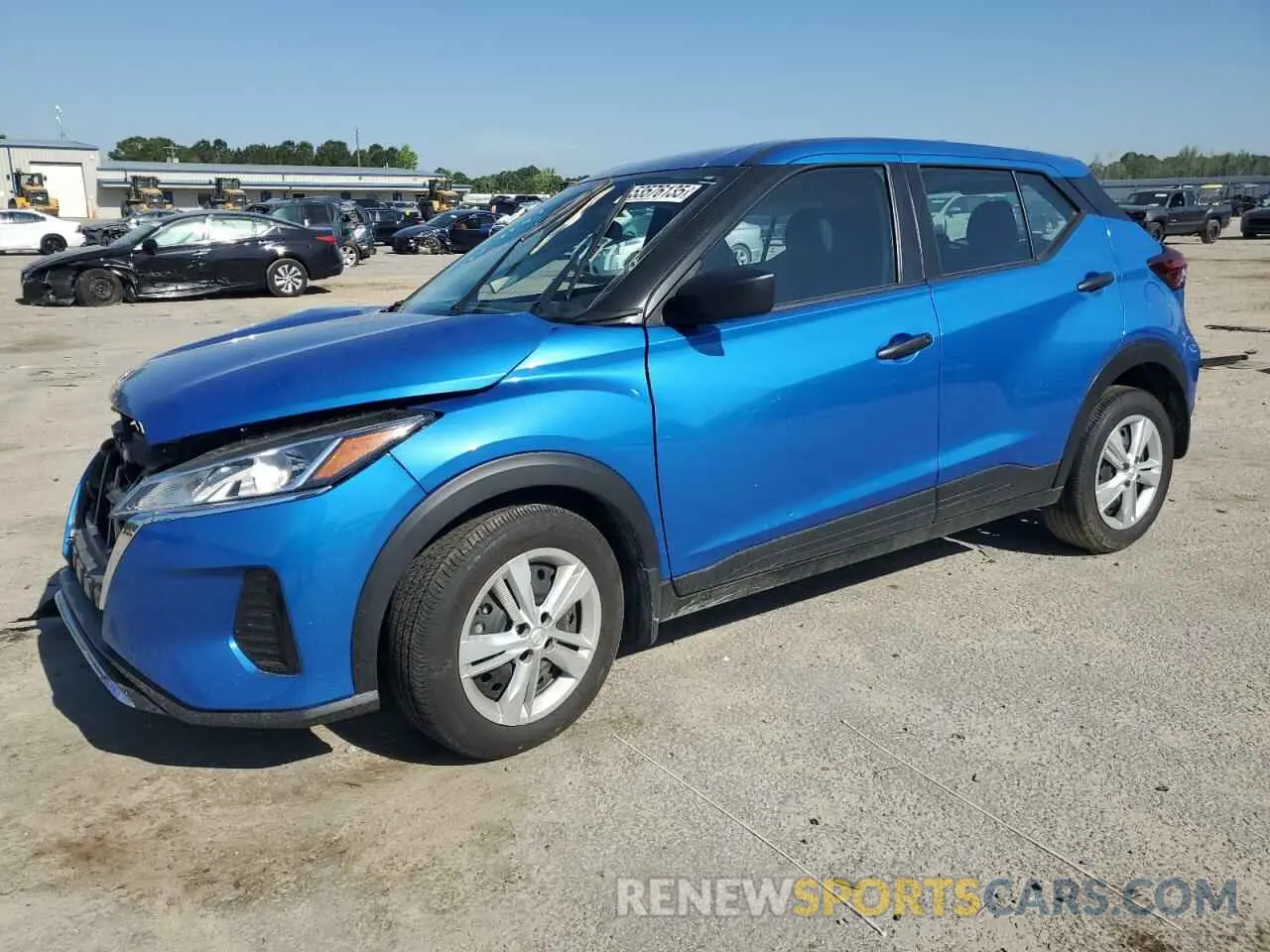 1 Photograph of a damaged car 3N1CP5BVXRL567527 NISSAN KICKS 2024